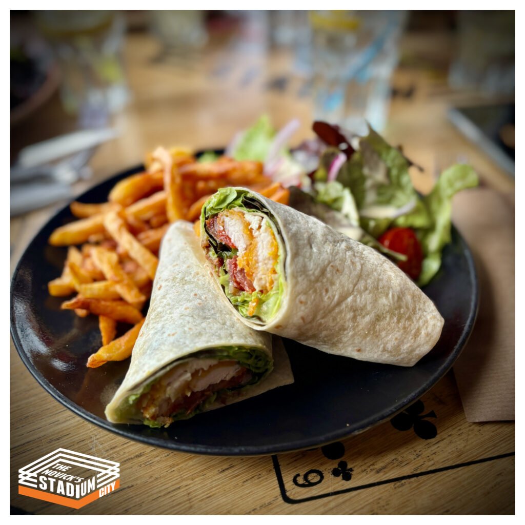 Notre Wraps poulet/bacon !